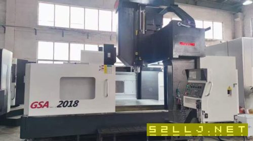 2024年蘇州德?lián)P2018L數(shù)控龍門銑（發(fā)那科MF