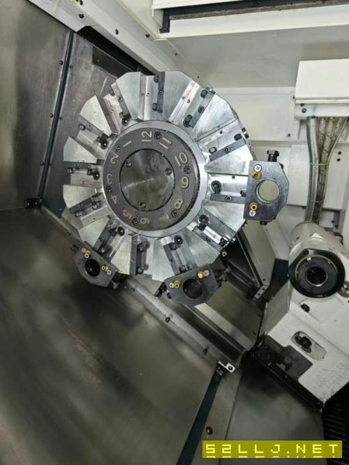 2019年準(zhǔn)新北一大隈LBR-370數(shù)控車床，X軸行程260mm