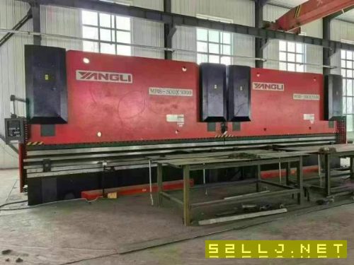 江蘇揚力1000噸雙機聯動10米電液折彎機一臺，可拆解50.