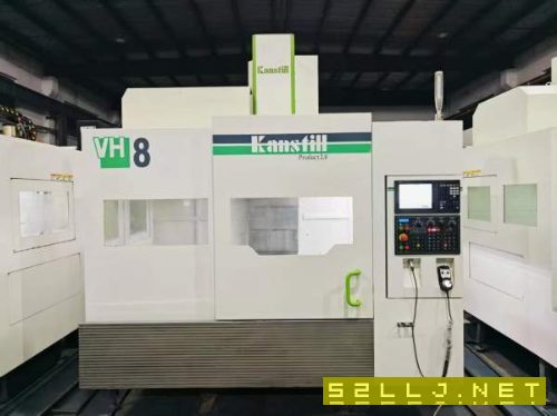 新到三臺2021年群志VH8其中一臺VH8大工作臺四軸加工中.