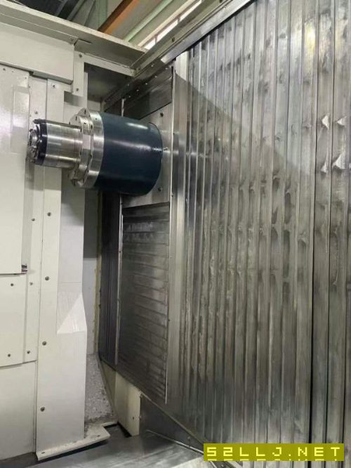 臺灣美奇林MBM-500臥加雙工位，40-60把刀庫主軸HSK63.