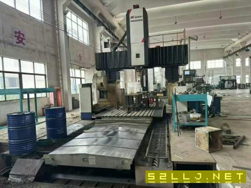 大美江西剛剛買下紐威6032龍門加工中心，工作臺2米6米.
