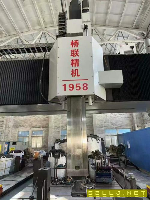 拿下無錫橋聯(lián)1958數(shù)控龍門銑，西門子828D系統(tǒng)：工作臺.