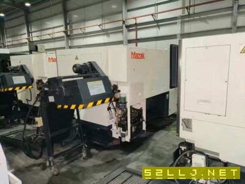 同款四臺(tái)馬扎克QT200L數(shù)控車床回轉(zhuǎn)直徑660mm加工直徑3.