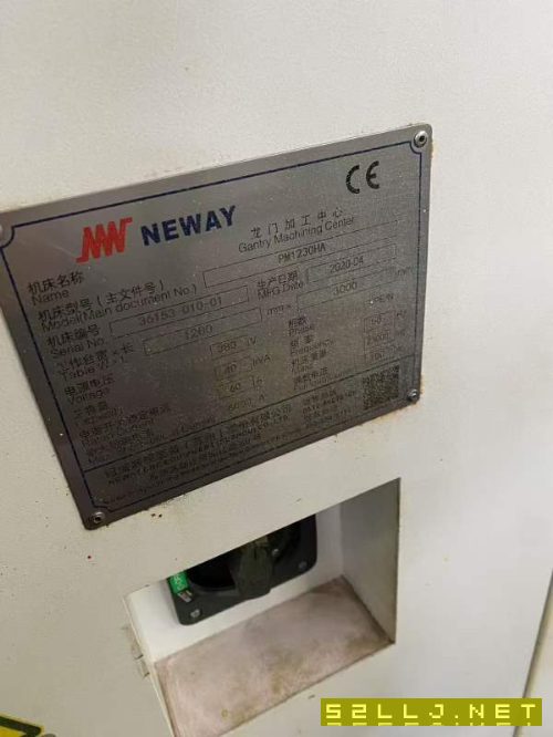 剛剛買下紐威PM1230數(shù)控龍門銑床，三軸行程X/Y/Z，320.