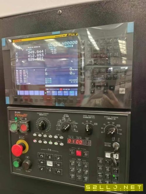 同款兩臺臺灣穎元AU1401加工中心，配BBT50.主軸6000轉.