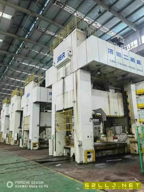 精品濟南二機產，閉式四點壓力機一條線1000-630-630-6.