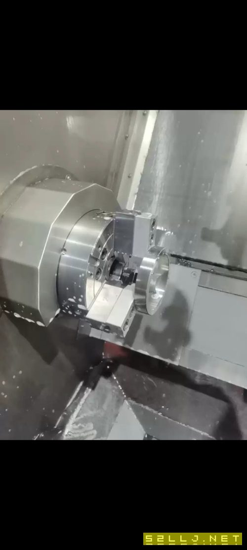 寶雞CK50S數控車床發那科系統，加工長度500mm。