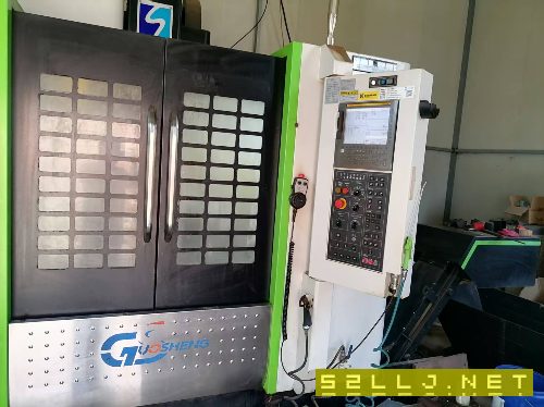 出售2019年國盛855立式加工中心，線規機，安裝少用。