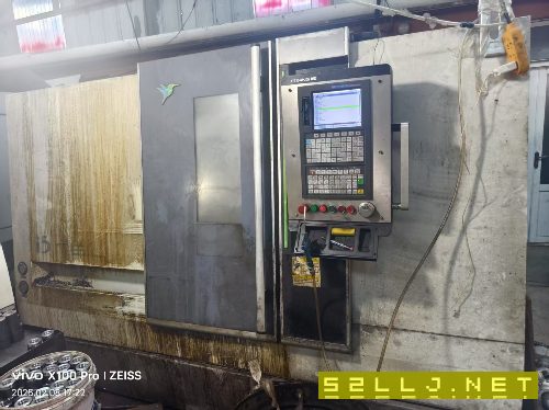 沈陽I5T5.2數控斜規刀塔機床一臺，8寸中空