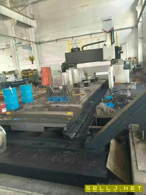 剛剛買下寧波海天3280數控龍門，工作臺2500/8000mm，.