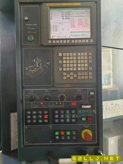 臺(tái)灣高峰500臥式加工中心大功率電主軸BT50，1萬(wàn)轉(zhuǎn)。三.