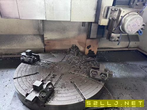 精品2019年大連鑫弘1.6米數(shù)控立車，卡盤1.4米，電動刀架，加工高度多少1米.