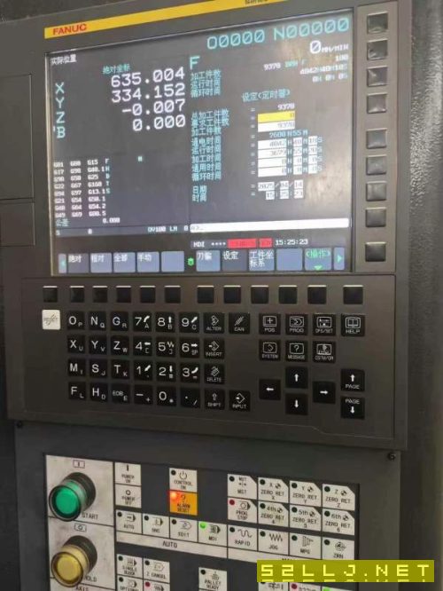 河南工廠剛買海天HUP80臥式加工中心，雙工作臺，