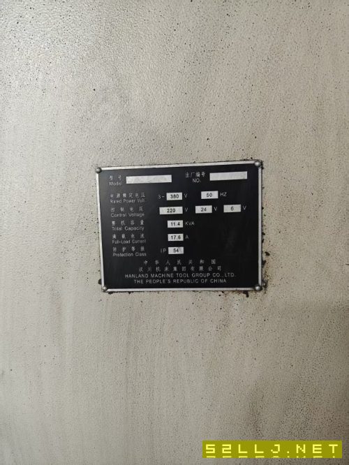 08年漢川611/4鏜銑床，110主軸