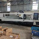 出售:近年份3500型材機一臺，行程3500X500X550，新代系統。轉速1.
