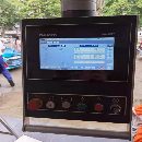 江蘇亞威4 1組110噸4.1米高速折彎機，進口53觸摸.