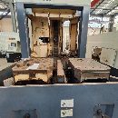 海天630雙工位臥式加工中心，BT50齒輪頭，正常使用，三硬軌，發(fā).
