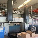 齊二2.5米高速原裝數(shù)控立車，加工高度2.5米！雙刀架數(shù).