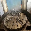 齊二2.5米高速原裝數(shù)控立車，加工高度2.5米！雙刀架數(shù).