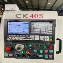 寶雞CK40S斜軌刀塔機，廣數980TDC系統，7.5kw伺服主電.