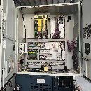出售:臺灣油機KV200E C數式立控車銑中心，其中一臺Z軸加高，轉旋.