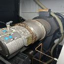 斗山2450車床，10寸卡盤，12工位刀塔，帶尾座，帶油霧.