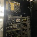 倉庫剛到威亞F500加工中心 主軸BT40主軸皮帶8000轉(zhuǎn)帶中心出水 24.