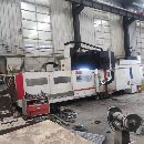 臺灣進鴻2215龍門加工中心，兩線一硬，50主軸，帶24把.
