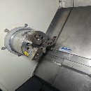 云南2050斜軌刀塔機，回轉直徑450，車削長度500。伺服.