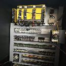 韓國斗山800臥加，HM805。雙工作臺，BT50齒輪頭，三軸.