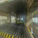 金豐四點壓力機全自動沖壓流水生產線全封閉，全自動化.