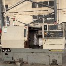 大連斜車，發那科系統，回轉直徑500，長度300，帶尾座