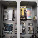 新到一臺精品友佳VFT-600數控立車一臺、使用1000多小.