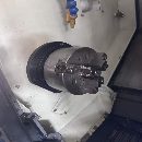 臺灣龍澤108刀塔車床發那科系統，雙軸滾柱線軌，8寸卡.