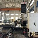 中捷6513數控刨臺鏜床。工作臺1.6米1.8米，三軸行程XY.