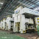 精品濟南二機產，閉式四點壓力機一條線1000-630-630-6.