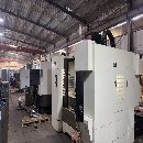 喬峰vh-85立式加工中心，發那科MF系統。