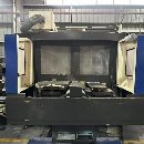 威亞500雙臺硬軌機，50主軸齒輪頭，帶中心出水 b軸千.