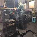 剛剛買下大連精品CW6180B3米車床，低價在位出售